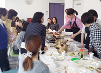 料理教室&実演風景