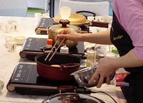 料理の様子